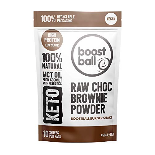 Boostball Chocolate Brownie Powder 450g | High-Quality Sports Nutrition | MySupplementShop.co.uk