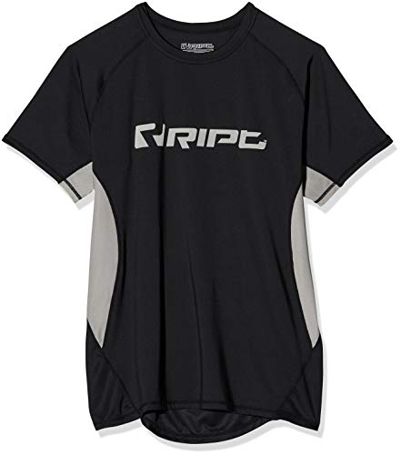RIPT Contrast Performance T-Shirt XXL Black | High-Quality Sports Nutrition | MySupplementShop.co.uk