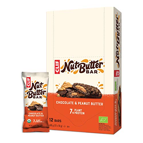 CLIF Nut Butter Bar 12x68g Chocolate Peanut Butter | High-Quality Sports Nutrition | MySupplementShop.co.uk