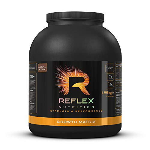 Reflex Nutrition Growth Matrix 1.8Kg Rich Chocolate | High-Quality Protein | MySupplementShop.co.uk