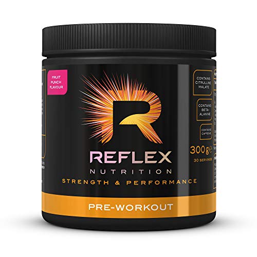 Reflex Nutrition Pre-Workout 300g Fruit Punch | High-Quality Pre & Post Workout | MySupplementShop.co.uk