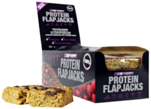 Vyomax Nutrition Vyomax Protein Raspberry Flap Jacks 12 Bars | High-Quality Sports Nutrition | MySupplementShop.co.uk