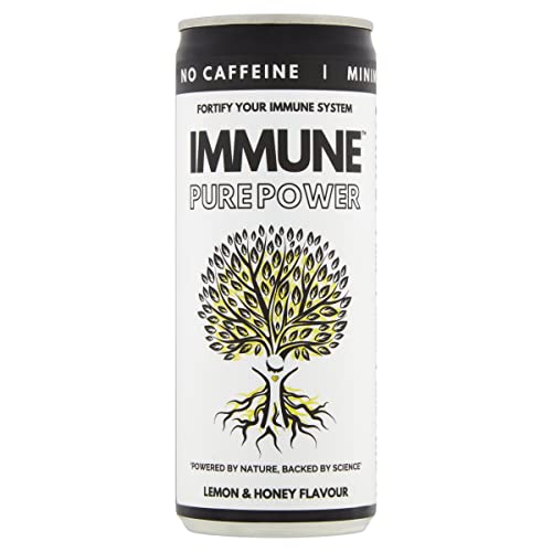 Immune Pure Power 12x250ml Lemon & Honey | High-Quality Health Foods | MySupplementShop.co.uk