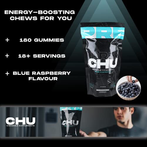 PRE CHU Pre-workout gummies 630g | High-Quality Health & Beauty > Health Care > Fitness & Nutrition > Vitamins & Supplements | MySupplementShop.co.uk