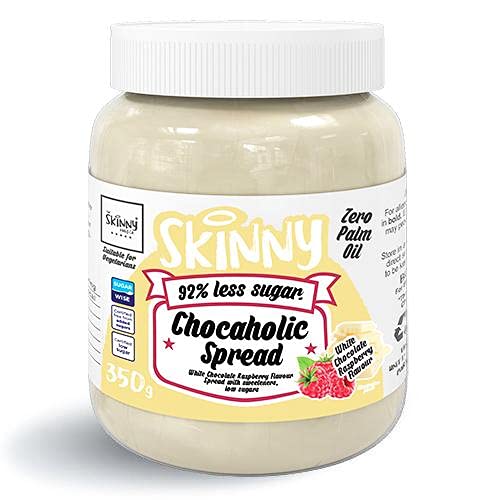 Skinny Food Co. - White Chocaholic Raspberry Spread | High-Quality Health Foods | MySupplementShop.co.uk