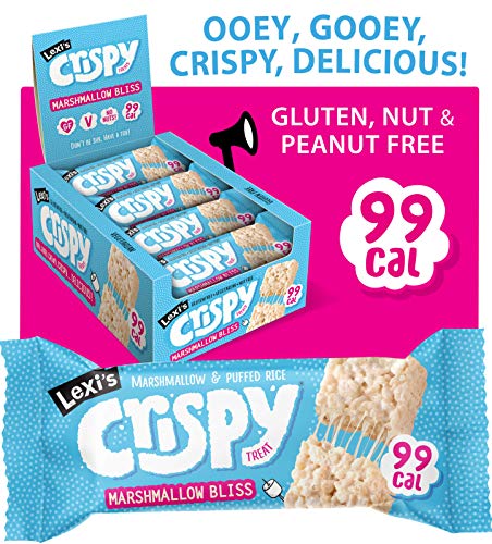 Lexi's Crispy Treats 12x26g Marshmallow Bliss | High-Quality Sports Nutrition | MySupplementShop.co.uk