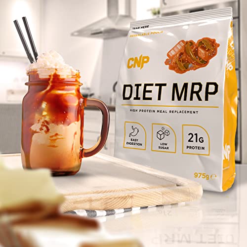 CNP Professional Diet MRP Meal Replacement with FREE Reveal Advanced Fat Loss & Muscle Maintenance Capsules. Thermogenic Energy Metabolism Increase (Strawberry) | High-Quality Fat Burners | MySupplementShop.co.uk