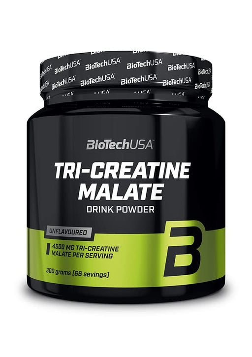 BioTechUSA Tri Creatine Malate - 300 grams | High-Quality Creatine Supplements | MySupplementShop.co.uk