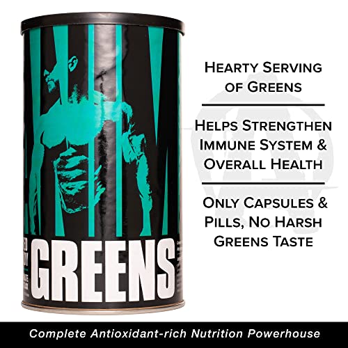 Animal Greens Pak Whole Food Prebiotic and Digestion Blend 30 Count | High-Quality Health and Wellbeing | MySupplementShop.co.uk