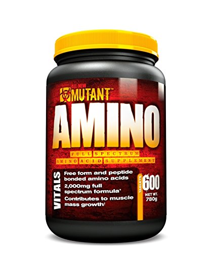 Mutant Amino 600 Tabs | High-Quality Amino Acids and BCAAs | MySupplementShop.co.uk