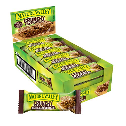 Nature Valley Crunchy 18x42g Oats & Chocolate | High-Quality Sports Nutrition | MySupplementShop.co.uk