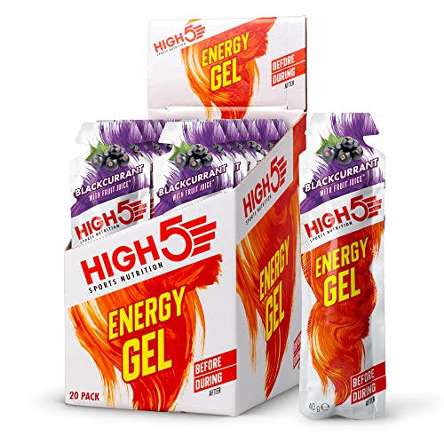 HIGH5 Energy Gel 20x40g Blackcurrant | High-Quality Sports Nutrition | MySupplementShop.co.uk
