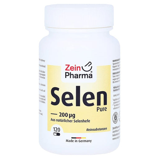 Zein Pharma Selenium Pure, 200mcg - 120 caps | High-Quality Selenium | MySupplementShop.co.uk