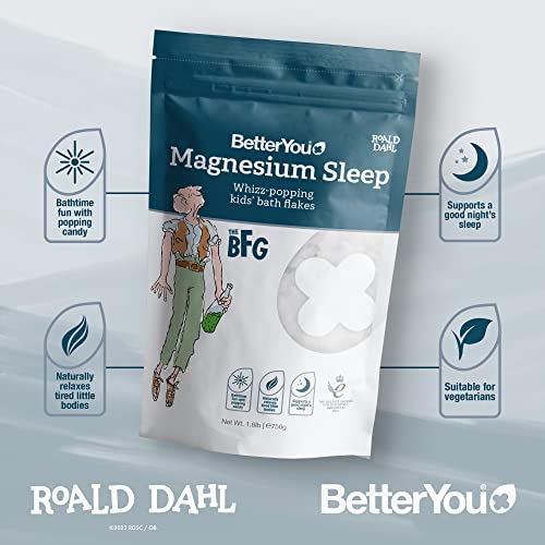 BetterYou Roald Dahl Magnesium Sleep Flakes | High-Quality Children's Health | MySupplementShop.co.uk