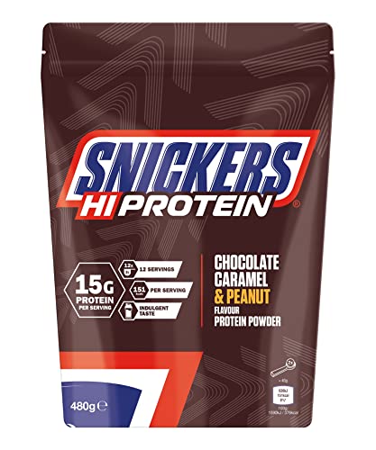 Snickers Protein Powder 480g | High-Quality Health Foods | MySupplementShop.co.uk