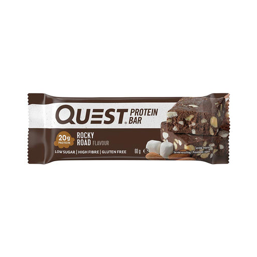 Quest Nutrition Quest Bar, Rocky Road - 12 bars | High-Quality Protein Bars | MySupplementShop.co.uk