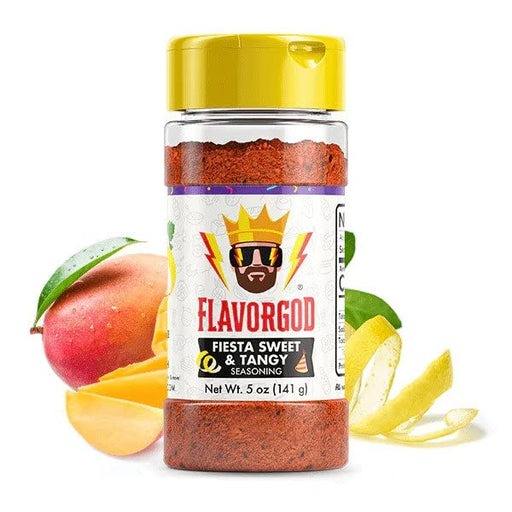 FlavorGod Fiesta Sweet & Tangy Seasoning - 141g | High-Quality Health Foods | MySupplementShop.co.uk