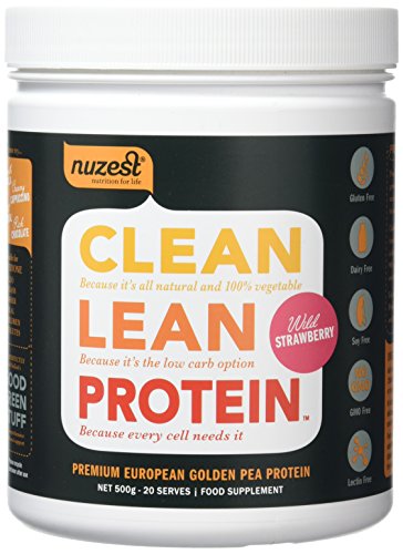 Nuzest Clean Lean Protein 500g Wild Strawberry | High-Quality Sports Nutrition | MySupplementShop.co.uk