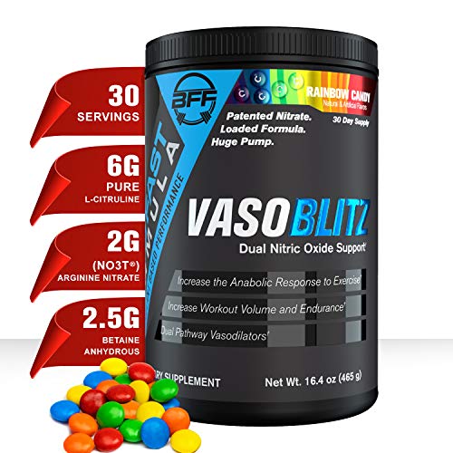 BUILD FAST FORMULA Vaso Blitz Rainbow Candy 465g | High-Quality Sports Supplements | MySupplementShop.co.uk