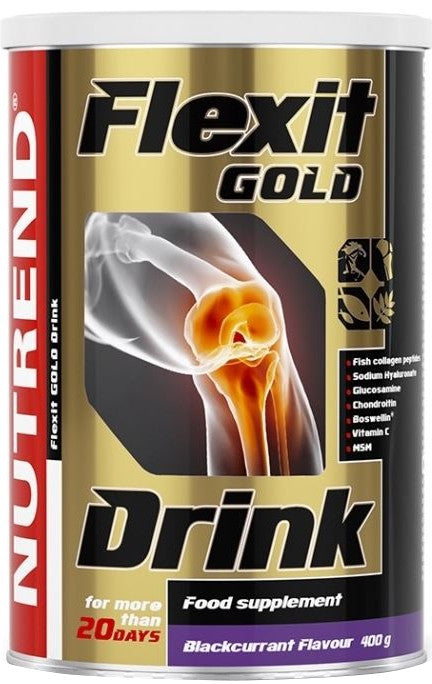 Nutrend Flexit Gold Drink, Orange - 400 grams | High-Quality Joint Support | MySupplementShop.co.uk