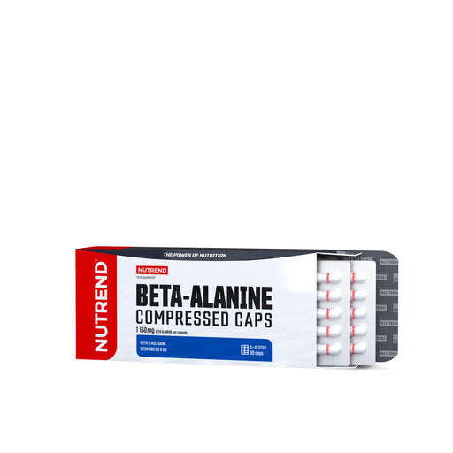 Nutrend Beta-Alanine Compressed Caps - 90 caps | High-Quality Amino Acids and BCAAs | MySupplementShop.co.uk