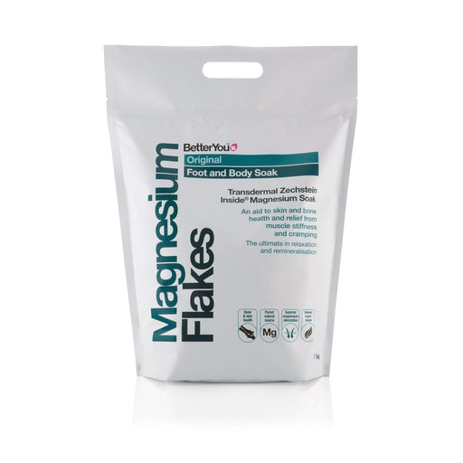 BetterYou Original Magnesium Flakes (Foot & Body Soak) 5kg | High-Quality Bath & Shower | MySupplementShop.co.uk