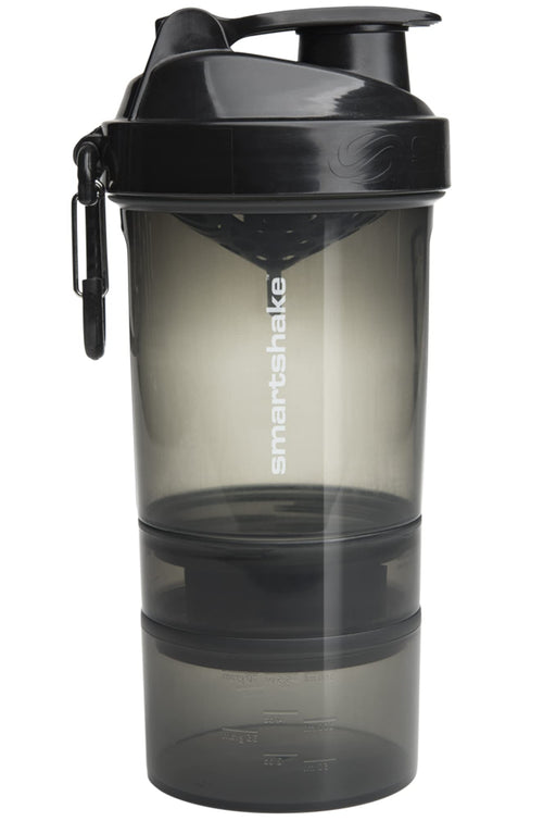 Smartshake O2Go 600ml Black | High-Quality Supplement Shakers | MySupplementShop.co.uk