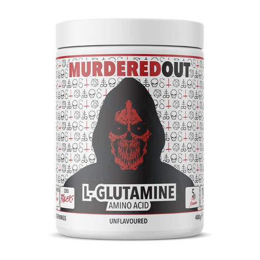 Murdered Out L-Glutamine 400g | High-Quality Supplements | MySupplementShop.co.uk
