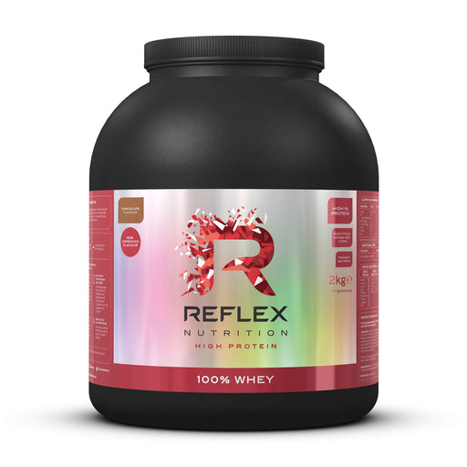 Reflex Nutrition 100% Whey, Chocolate - 2000 grams | High-Quality Protein | MySupplementShop.co.uk