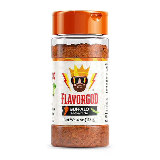 FlavorGod Buffalo Seasoning - 113g | High-Quality Mixed Spices & Seasonings | MySupplementShop.co.uk