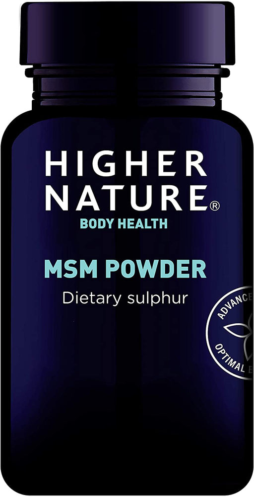 Higher Nature MSM Powder 200g | High-Quality Personal Care | MySupplementShop.co.uk