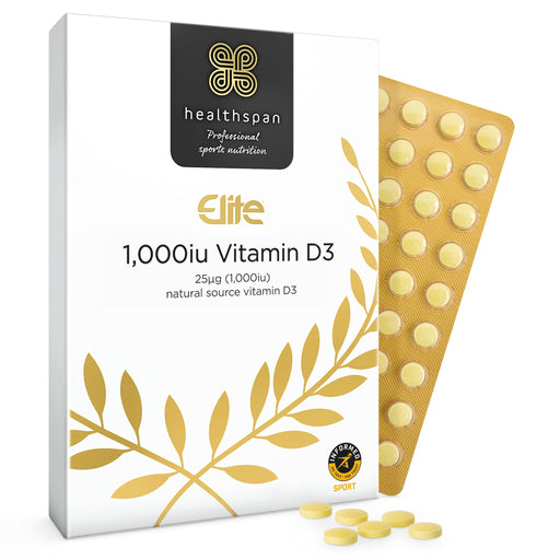 Healthspan Elite Vitamin D3, 1000IU - 120 tabs | High-Quality Vitamin D | MySupplementShop.co.uk