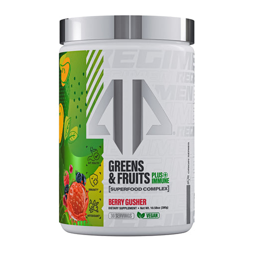AP Sports Regimen Greens & Fruits + Immune, Berry Gusher - 300 grams | High-Quality Health and Wellbeing | MySupplementShop.co.uk