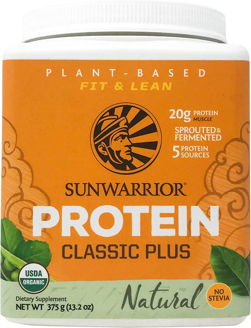 Sunwarrior Classic Plus 375g Natural | High-Quality Sports Nutrition | MySupplementShop.co.uk