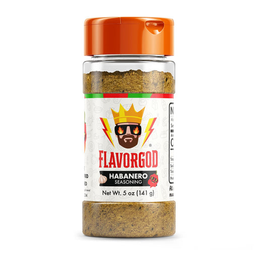 FlavorGod Habanero Seasoning - 141g | High-Quality Health Foods | MySupplementShop.co.uk