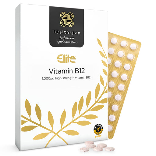 Healthspan Elite Vitamin B12 - 120 tabs | High-Quality Vitamins, Minerals & Supplements | MySupplementShop.co.uk