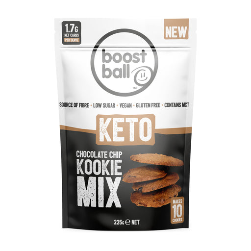 Boostball Keto Chocolate Chip Kookie Mix 225g | High-Quality Health Foods | MySupplementShop.co.uk
