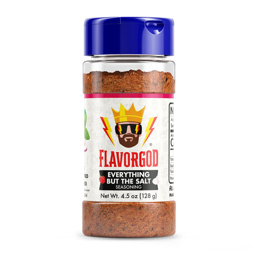 FlavorGod Everything But The Salt Seasoning - 128g | High-Quality Health Foods | MySupplementShop.co.uk