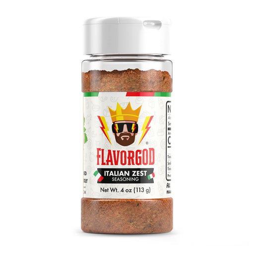 FlavorGod Italian Zest Seasoning - 113g | High-Quality Health Foods | MySupplementShop.co.uk