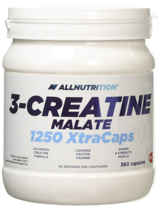 Allnutrition 3-Creatine Malate 1250 XtraCaps - 360 caps | High-Quality Creatine Supplements | MySupplementShop.co.uk