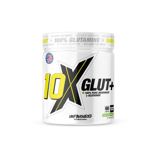 10X Athletic GLUT+ 300g Unflavoured | High-Quality Health & Personal Care | MySupplementShop.co.uk