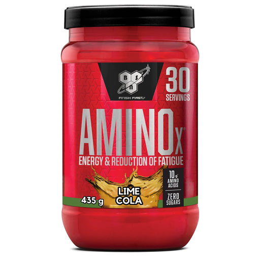 BSN Amino X, Lime Cola - 435 grams | High-Quality Amino Acids and BCAAs | MySupplementShop.co.uk