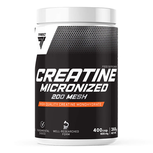 Trec Nutrition Creatine Micronized 200 Mesh - 400 caps | High-Quality Creatine Supplements | MySupplementShop.co.uk