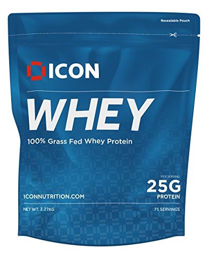ICON Nutrition 100% Whey Protein 2.27kg Strawberry Milkshake | High-Quality Sports Nutrition | MySupplementShop.co.uk