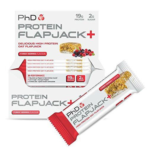 Protein Flapjack Forest Berries 12 bars | High-Quality Protein Bars | MySupplementShop.co.uk