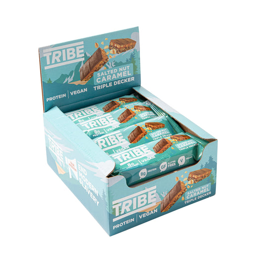 Triple Decker, Peanut Salted Caramel - 12 x 43g | High-Quality High Protein | MySupplementShop.co.uk