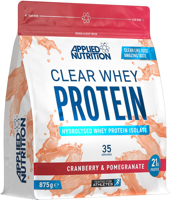Applied Nutrition Clear Whey Isolate 875g | Refreshing High Protein Powder | High-Quality Sports Nutrition | MySupplementShop.co.uk