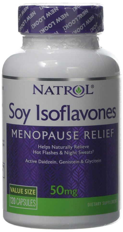 Natrol Soy Isoflavones, 50mg - 120 caps | High-Quality Supplements for Women | MySupplementShop.co.uk