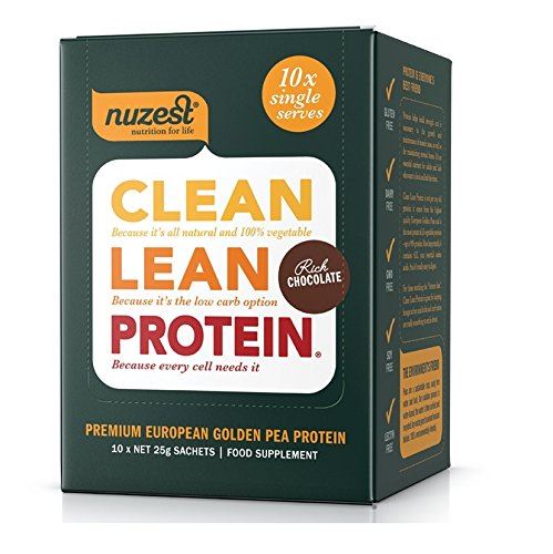 Nuzest Clean Lean Protein 10x25g Rich Chocolate | High-Quality Sports Nutrition | MySupplementShop.co.uk