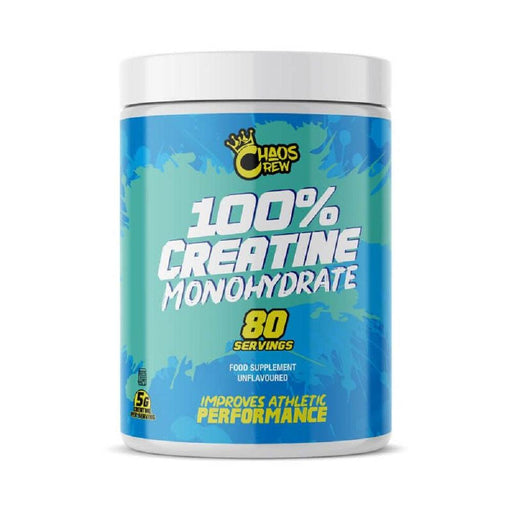Chaos Crew 100% Creatine Monohydrate 400g Unflavoured | High-Quality Sports & Nutrition | MySupplementShop.co.uk